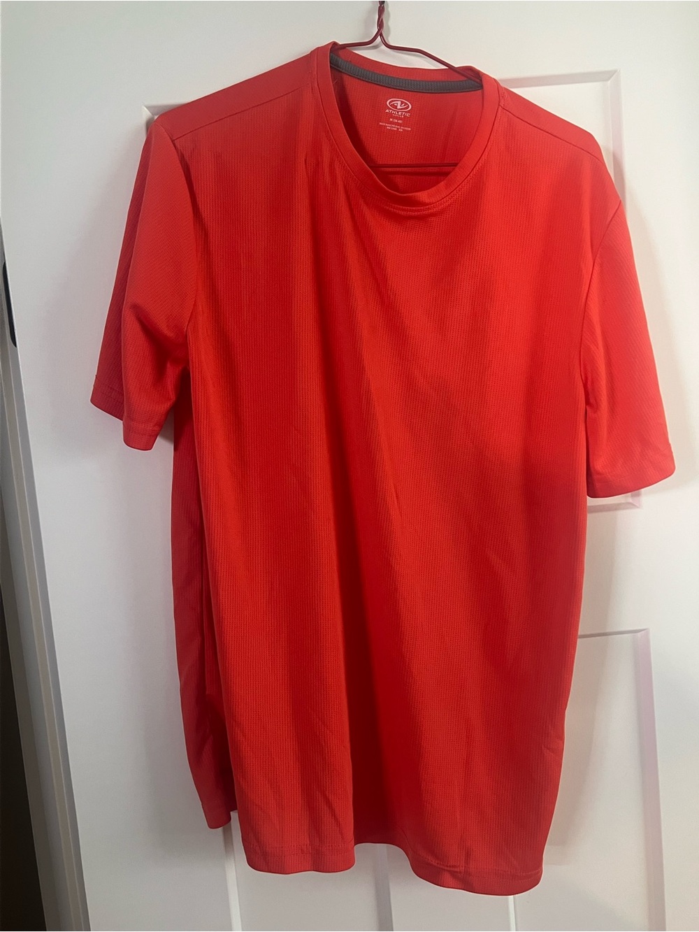 Athletic Works Short-Sleeve Performance Tee - Bright Red